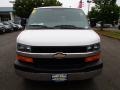 2011 Summit White Chevrolet Express LT 3500 Extended Passenger Van  photo #2