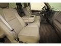 2002 Ford F250 Super Duty Medium Parchment Interior Front Seat Photo