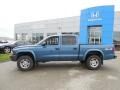 2003 Atlantic Blue Pearlcoat Dodge Dakota SXT Quad Cab 4x4  photo #2