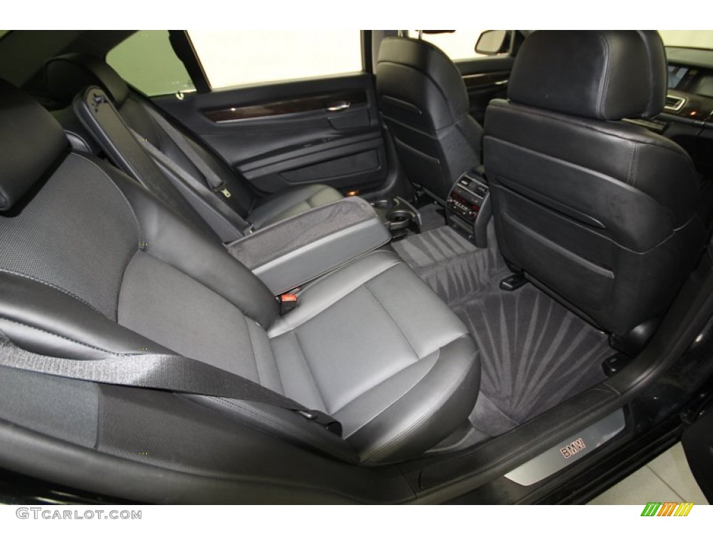 2012 7 Series 750Li xDrive Sedan - Black Sapphire Metallic / Black photo #40