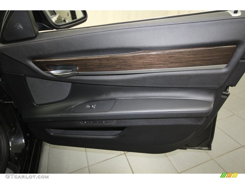 2012 7 Series 750Li xDrive Sedan - Black Sapphire Metallic / Black photo #46