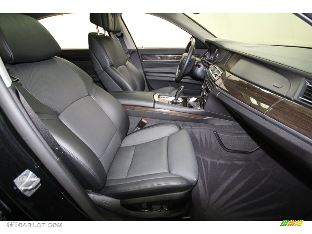 2012 7 Series 750Li xDrive Sedan - Black Sapphire Metallic / Black photo #48