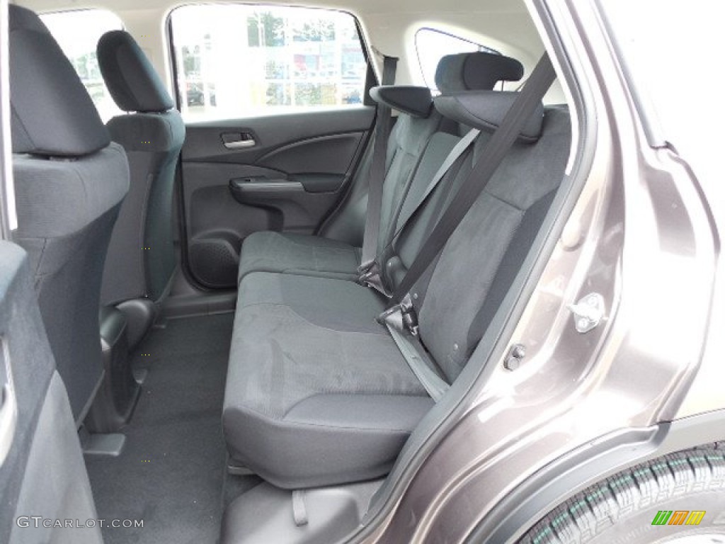 2013 CR-V LX AWD - Urban Titanium Metallic / Black photo #8