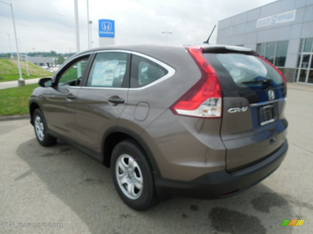 2013 CR-V LX AWD - Urban Titanium Metallic / Black photo #17