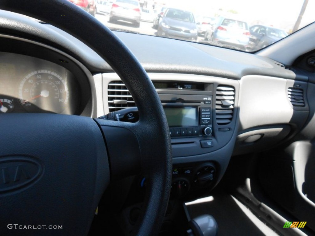 2009 Rio LX Sedan - Sunset Orange / Gray photo #21