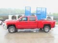 2008 Victory Red Chevrolet Silverado 2500HD LT Crew Cab 4x4  photo #2