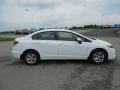 Taffeta White - Civic LX Sedan Photo No. 4