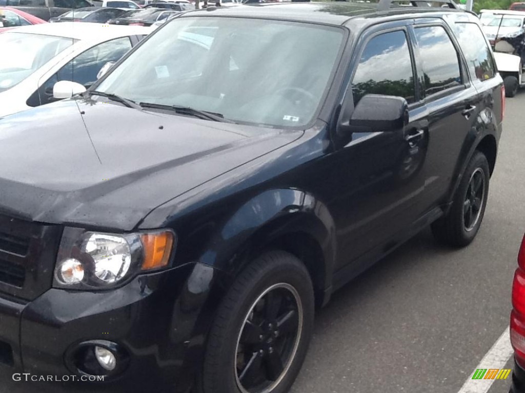 2009 Escape XLT Sport V6 AWD - Black / Charcoal photo #2