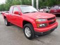 2011 Victory Red Chevrolet Colorado LT Extended Cab 4x4  photo #10