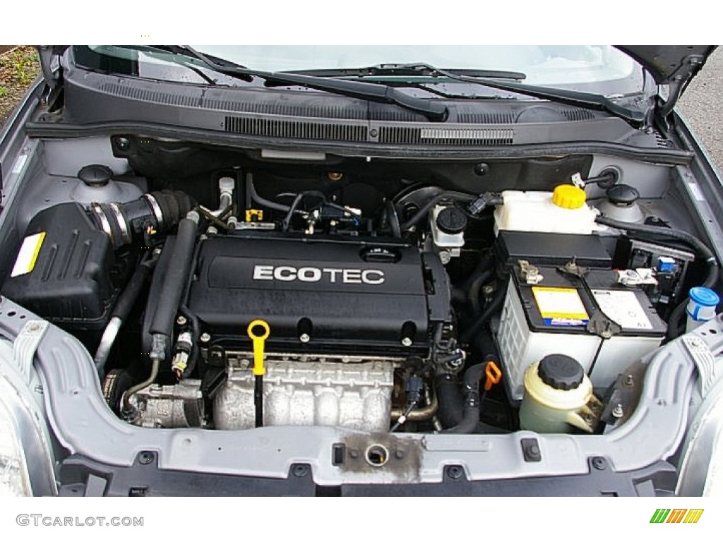 2009 Chevrolet Aveo LT Sedan 1.6 Liter DOHC 16-Valve VVT Ecotec 4 Cylinder Engine Photo #82149115