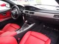 Coral Red/Black Dakota Leather 2011 BMW 3 Series 335i Coupe Dashboard