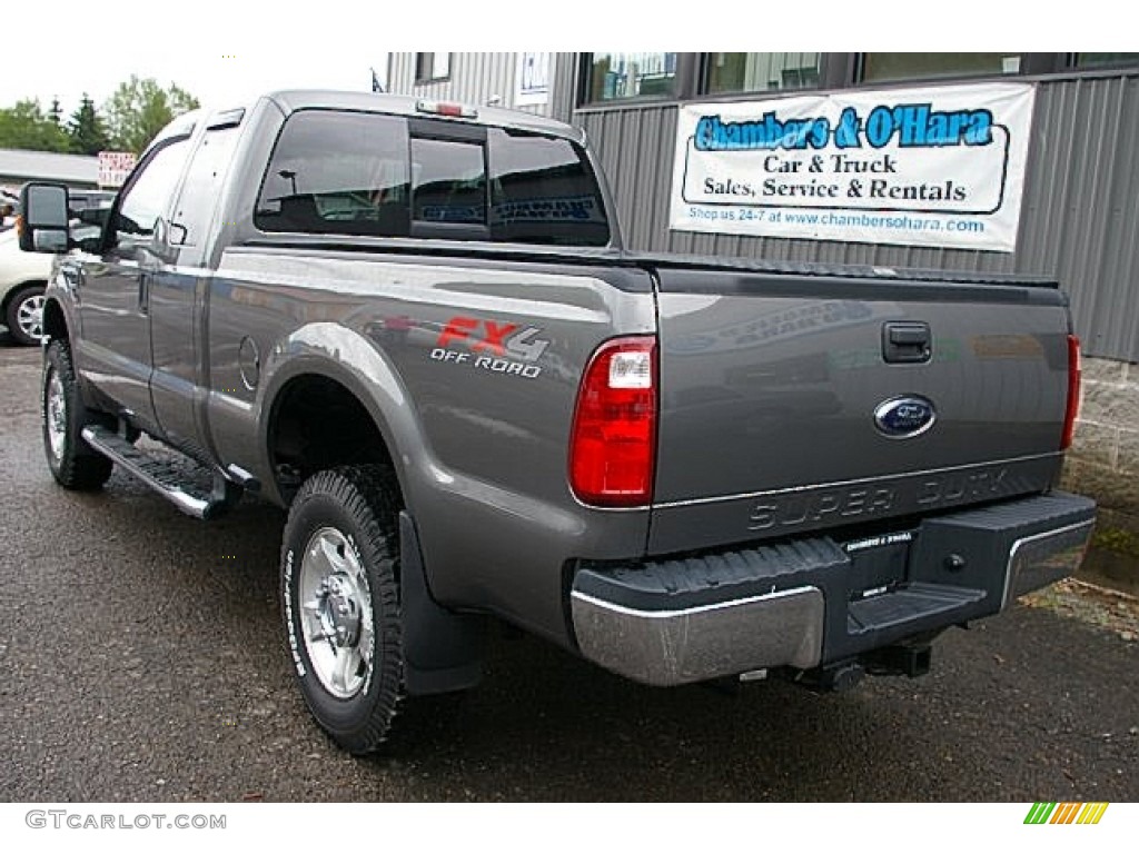 2010 F350 Super Duty XLT SuperCab 4x4 - Sterling Grey Metallic / Medium Stone photo #5