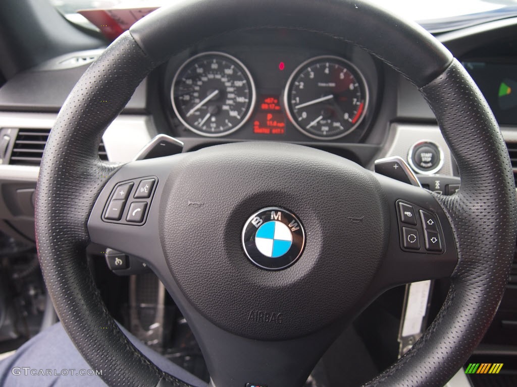 2011 3 Series 335i Coupe - Space Gray Metallic / Coral Red/Black Dakota Leather photo #16