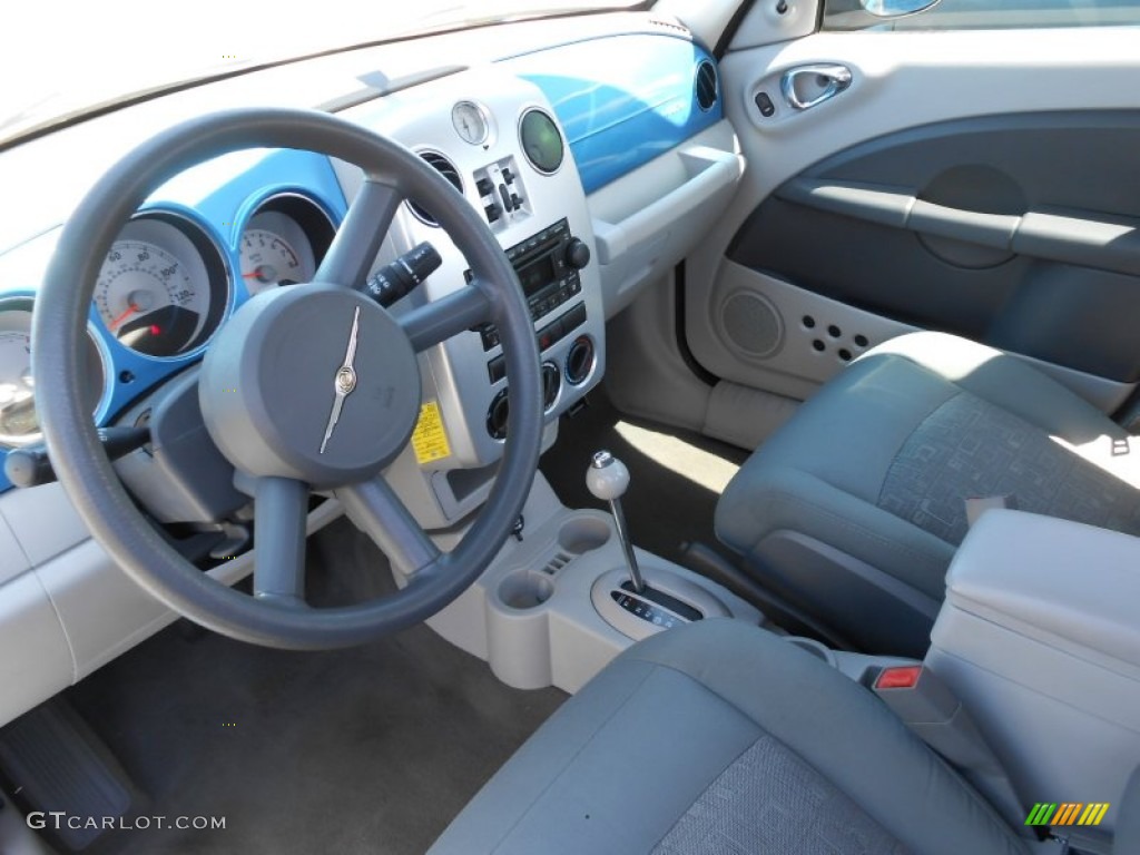 Pastel Slate Gray Interior 2008 Chrysler PT Cruiser LX Photo #82149808