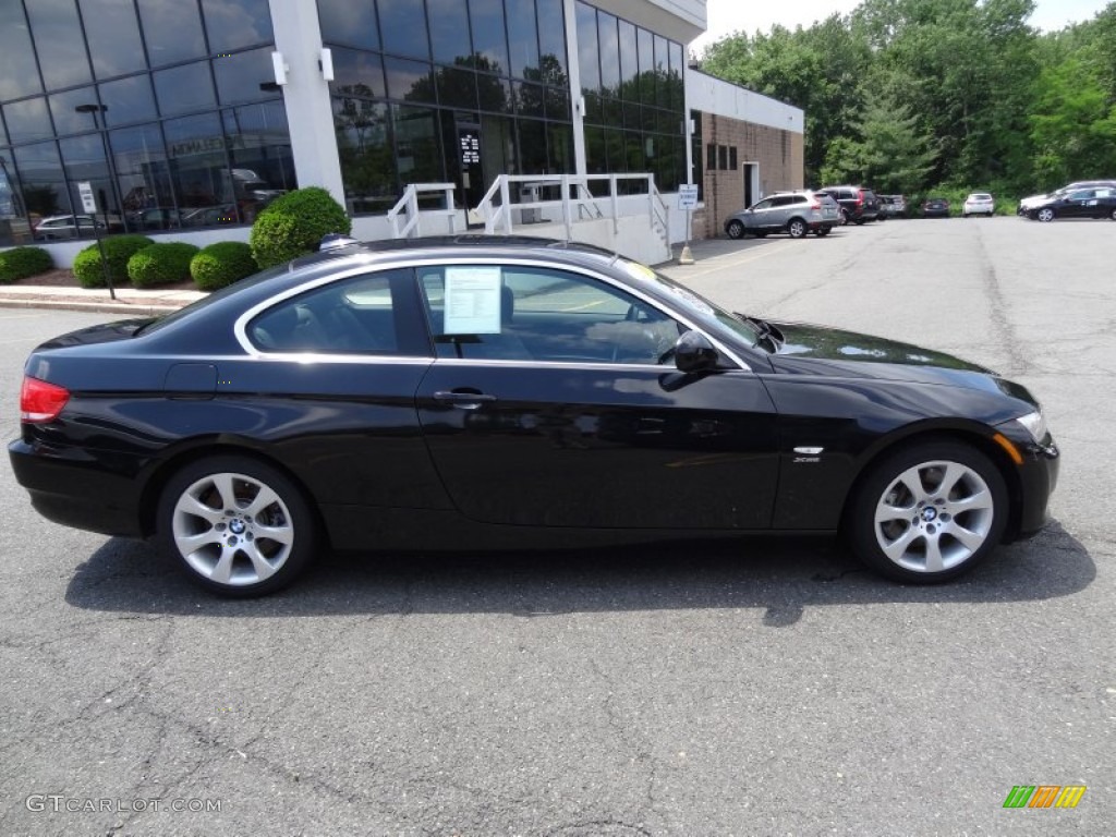 2010 3 Series 335i xDrive Coupe - Black Sapphire Metallic / Black photo #2