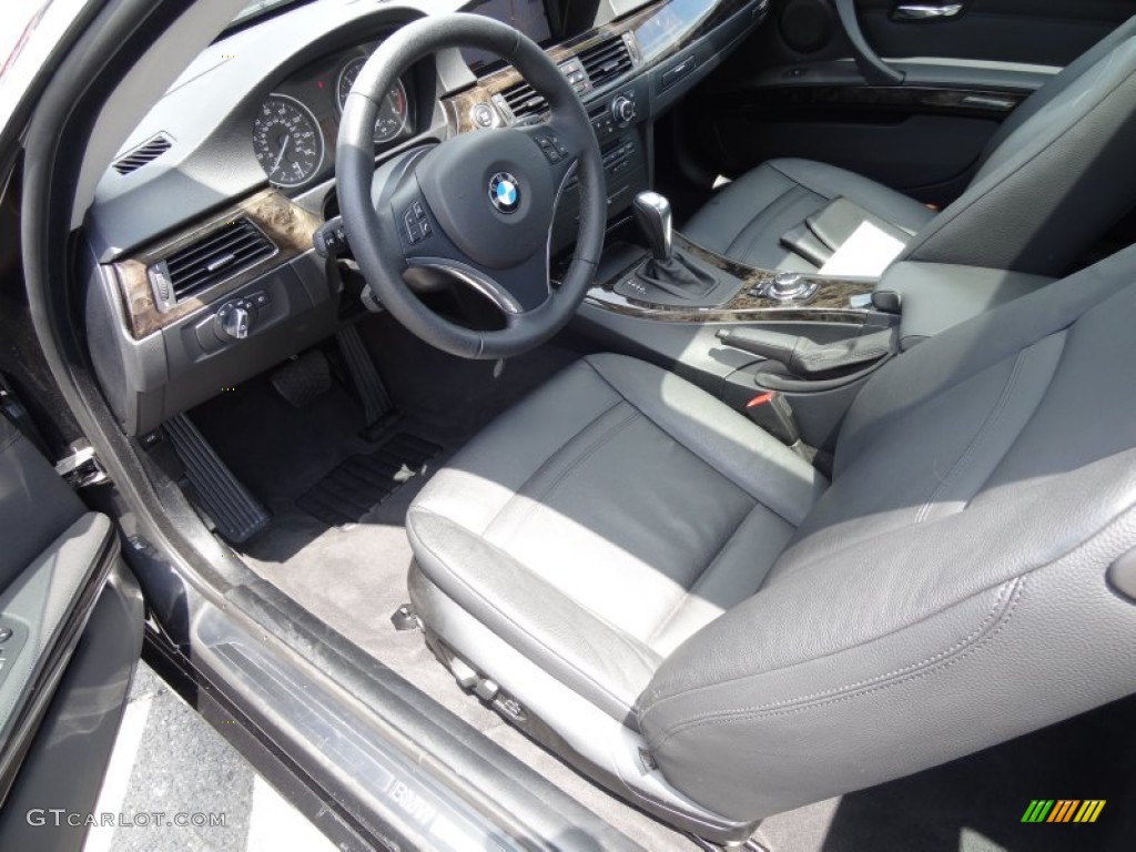 2010 3 Series 335i xDrive Coupe - Black Sapphire Metallic / Black photo #14