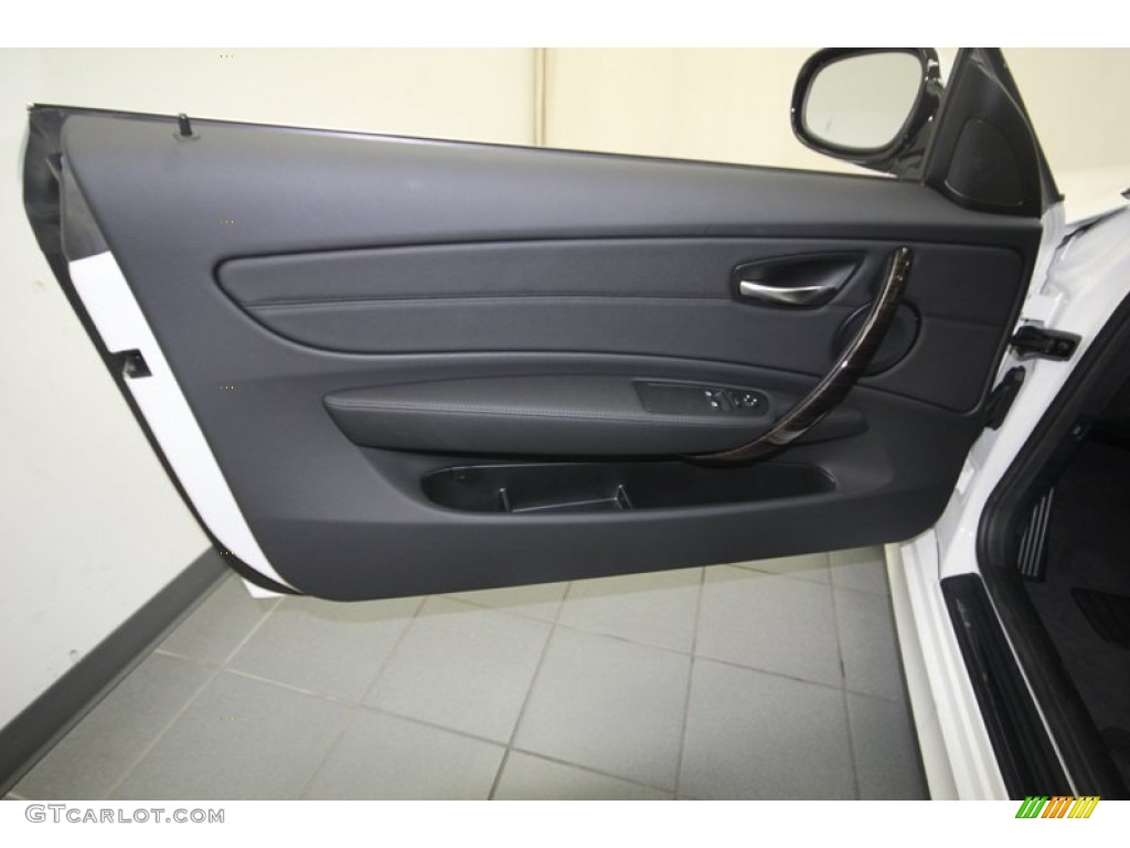 2013 1 Series 128i Coupe - Alpine White / Black photo #13