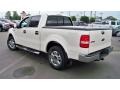 2007 White Sand Tri-Coat Ford F150 Lariat SuperCrew 4x4  photo #7