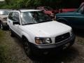 Aspen White 2004 Subaru Forester 2.5 X