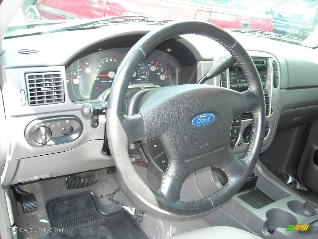 2004 Explorer XLT - Medium Wedgewood Blue Metallic / Graphite photo #13
