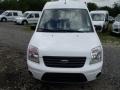 2013 Frozen White Ford Transit Connect XLT Van  photo #3