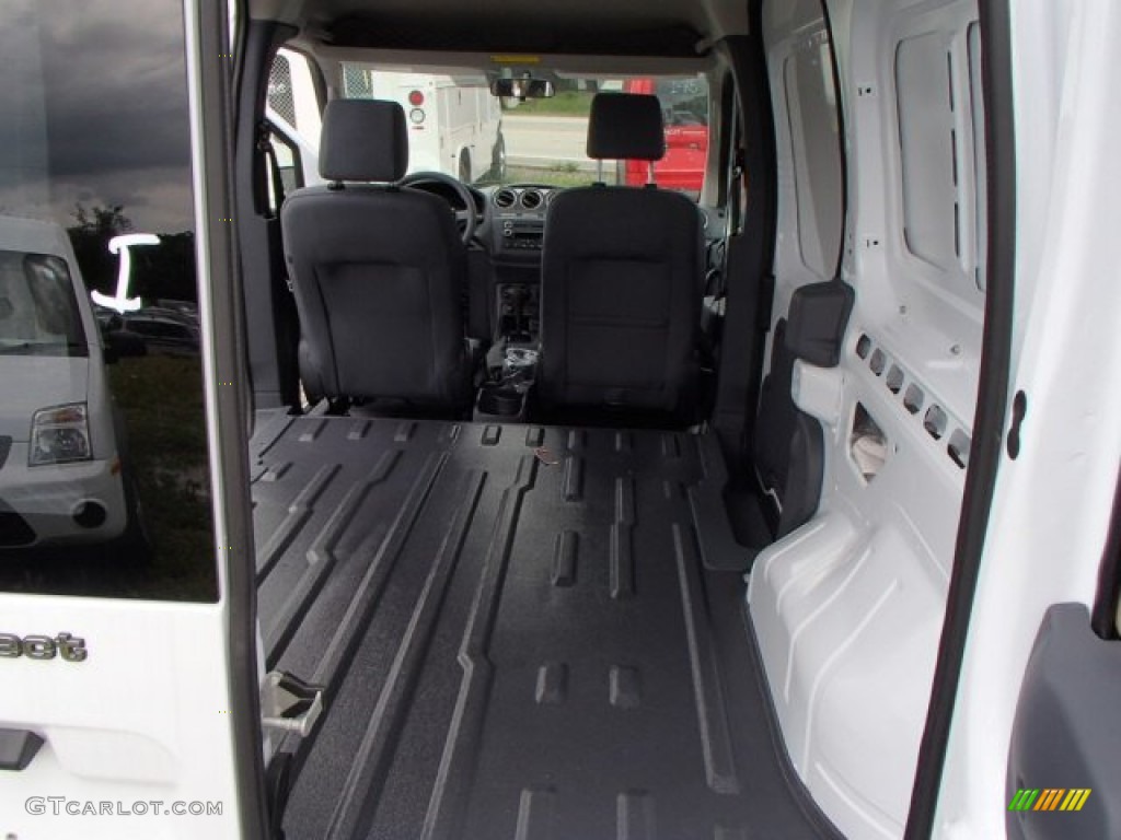 2013 Transit Connect XLT Van - Frozen White / Dark Gray photo #14