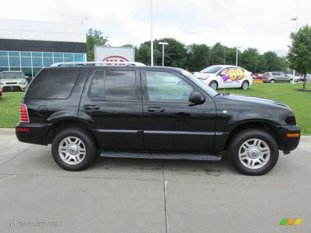 2003 Mountaineer Premier AWD - Black / Dark Graphite photo #2