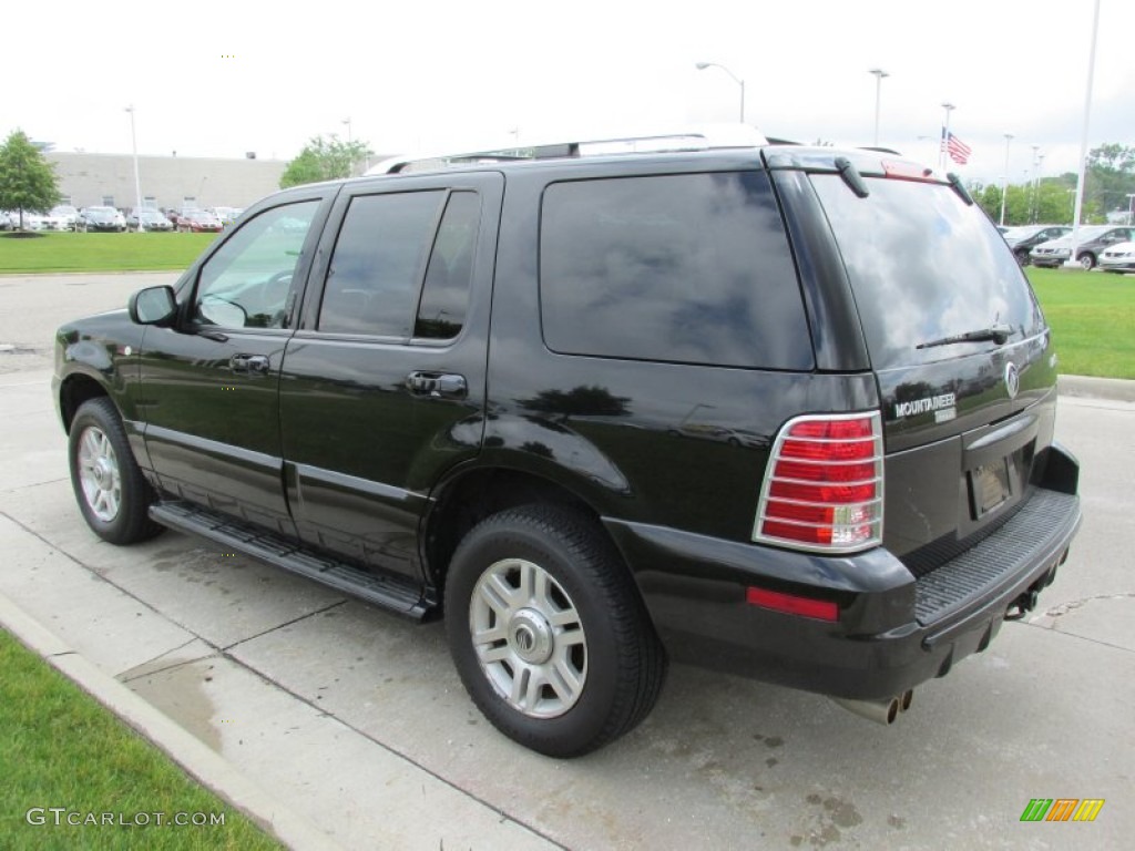 2003 Mountaineer Premier AWD - Black / Dark Graphite photo #5