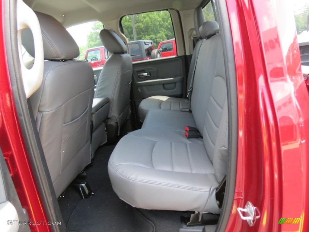 2013 Ram 1500 SLT Quad Cab Rear Seat Photo #82153054