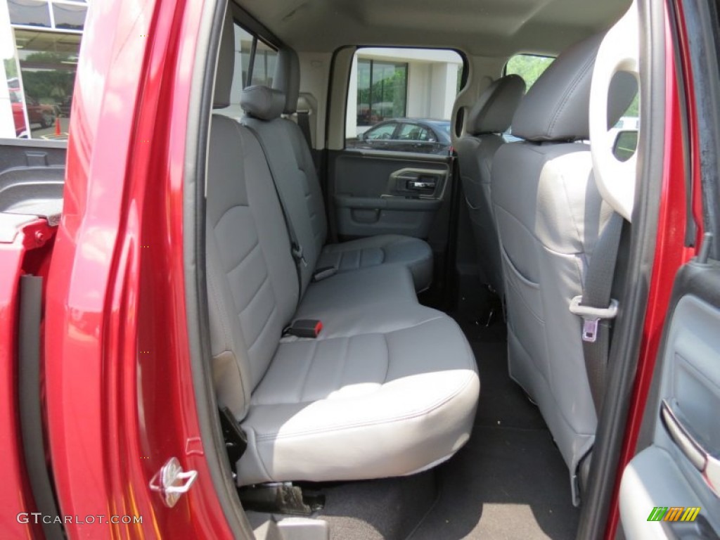 2013 Ram 1500 SLT Quad Cab Rear Seat Photo #82153128