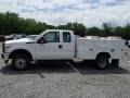 Oxford White - F350 Super Duty XL SuperCab 4x4 Utility Truck Photo No. 5