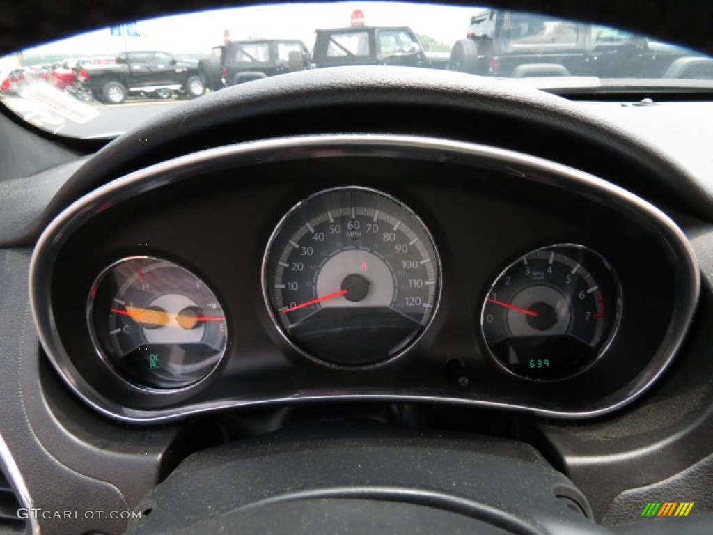 2012 Chrysler 200 Touring Convertible Gauges Photo #82153512