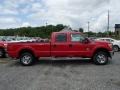 2013 Vermillion Red Ford F250 Super Duty XLT Crew Cab 4x4  photo #1