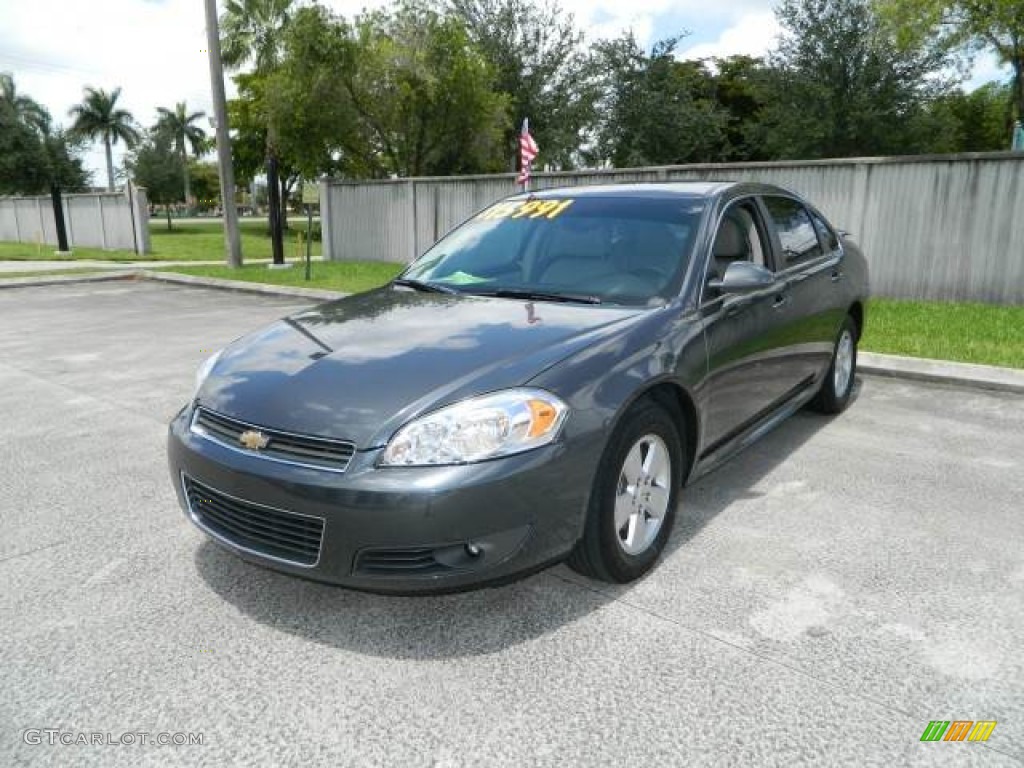 Cyber Gray Metallic 2010 Chevrolet Impala LT Exterior Photo #82154233