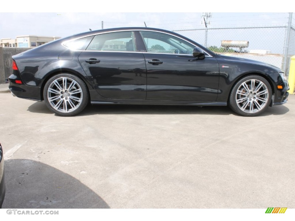 Brilliant Black 2012 Audi A7 3.0T quattro Premium Exterior Photo #82155379