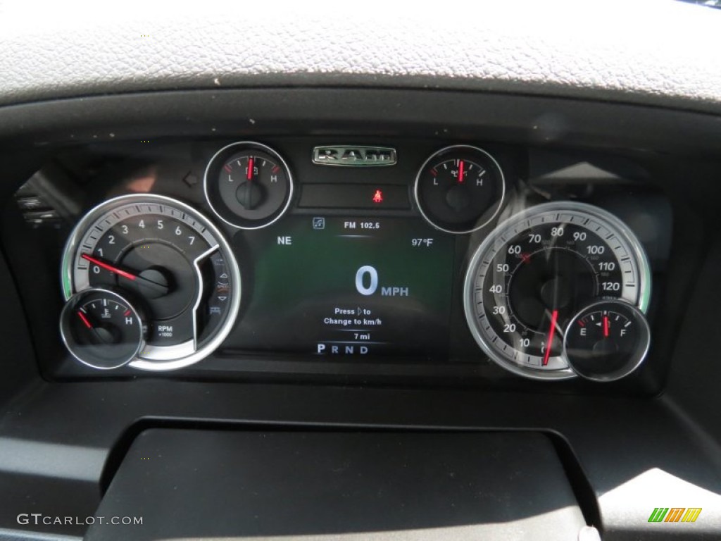 2013 Ram 1500 Express Crew Cab Gauges Photos