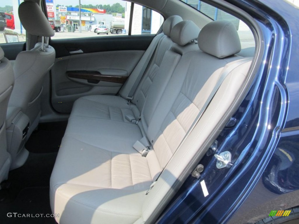 2012 Accord EX-L V6 Sedan - Royal Blue Pearl / Gray photo #10