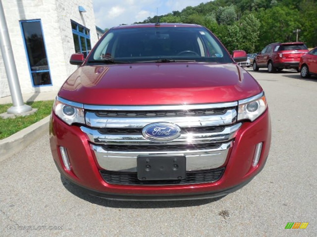 2013 Edge Limited AWD - Ruby Red / Charcoal Black photo #7