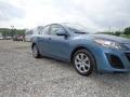 2011 Gunmetal Blue Mica Mazda MAZDA3 i Sport 4 Door  photo #15