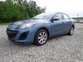 2011 Gunmetal Blue Mica Mazda MAZDA3 i Sport 4 Door  photo #16