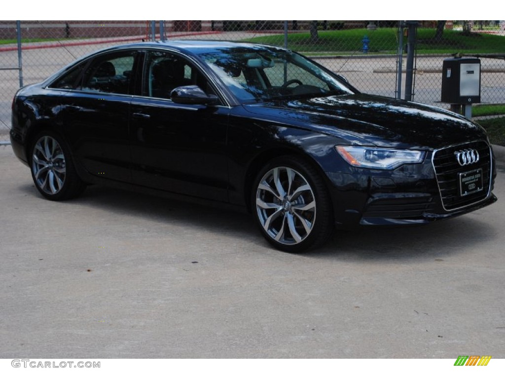 Phantom Black Pearl Effect Audi A6