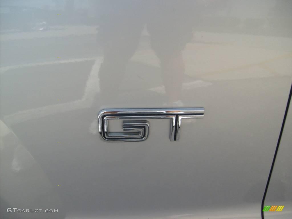 2006 Mustang GT Premium Coupe - Satin Silver Metallic / Light Parchment photo #12