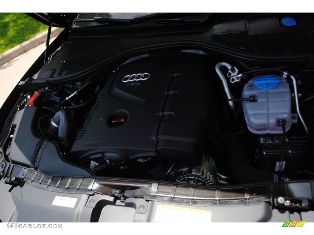 2013 A6 2.0T Sedan - Phantom Black Pearl Effect / Black photo #33