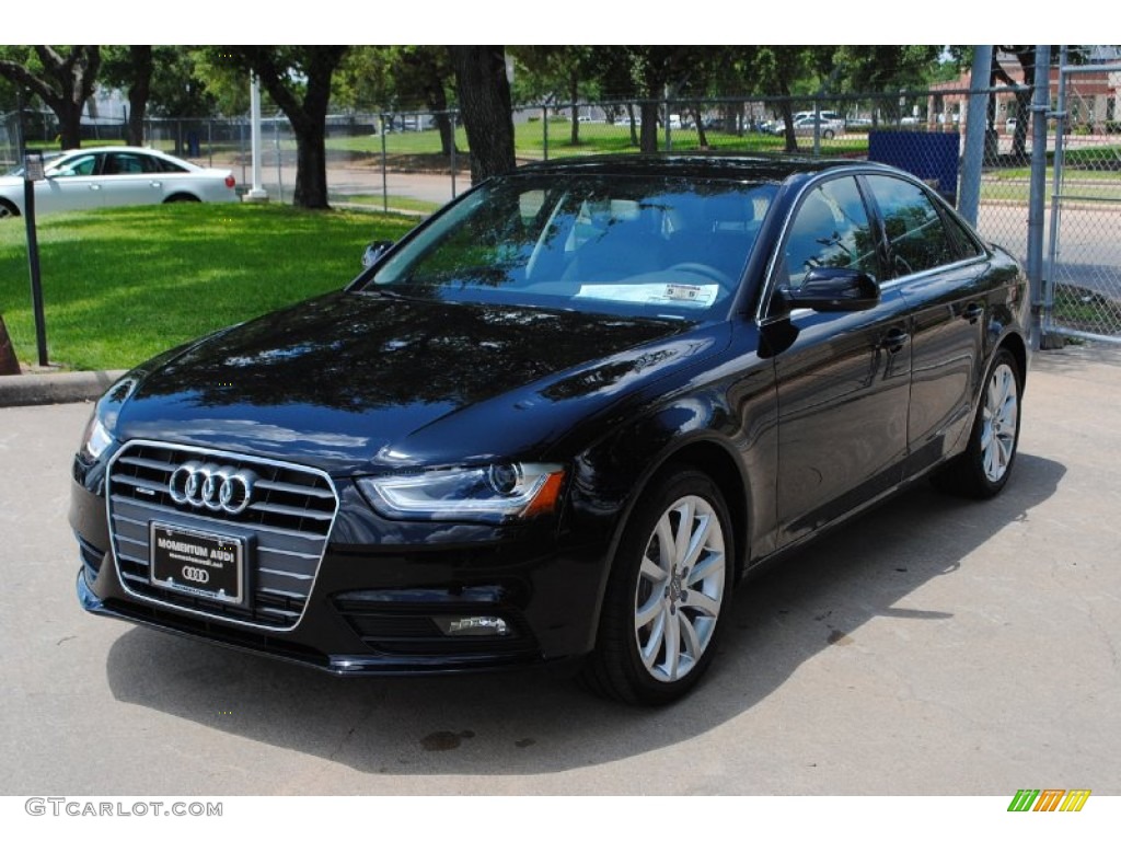 2013 A4 2.0T quattro Sedan - Brilliant Black / Black photo #3