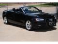 Brilliant Black 2013 Audi A5 2.0T quattro Cabriolet