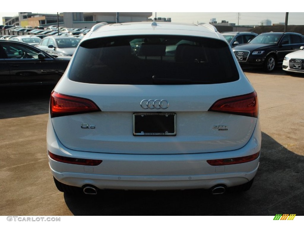 2013 Q5 2.0 TFSI quattro - Glacier White Metallic / Pistachio Beige photo #6