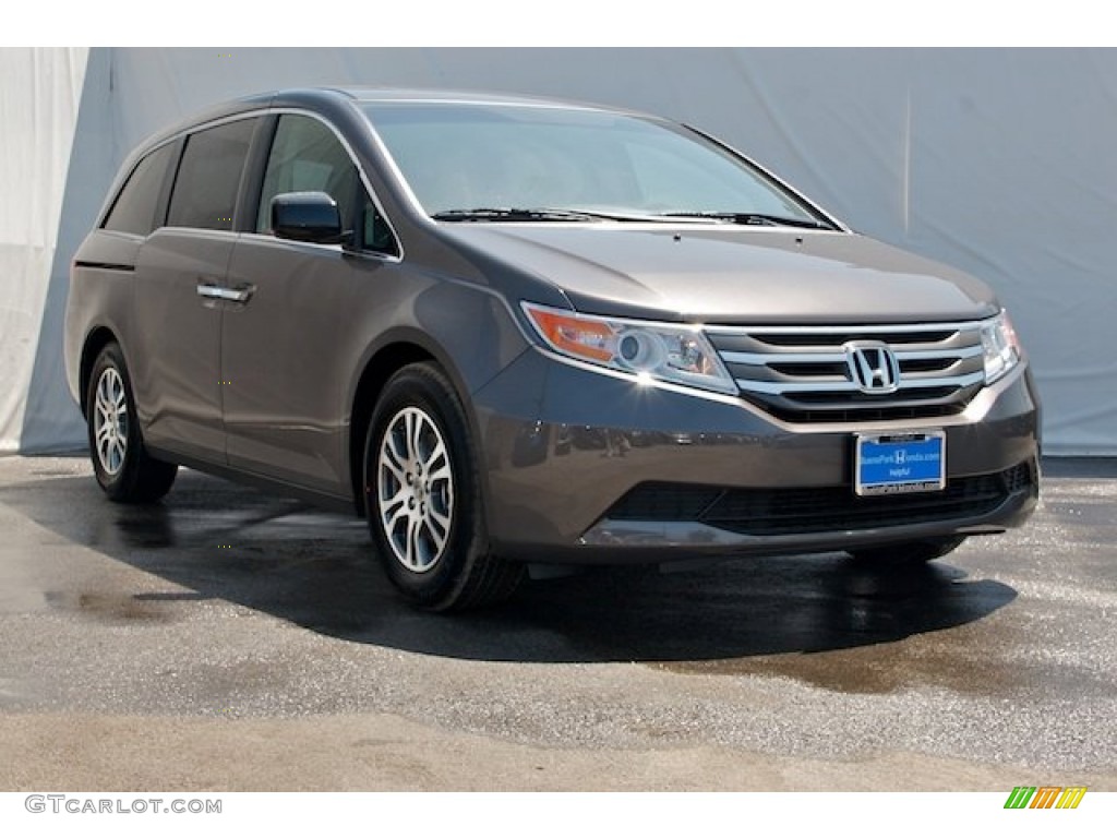 2013 Odyssey EX-L - Smokey Topaz Metallic / Truffle photo #1