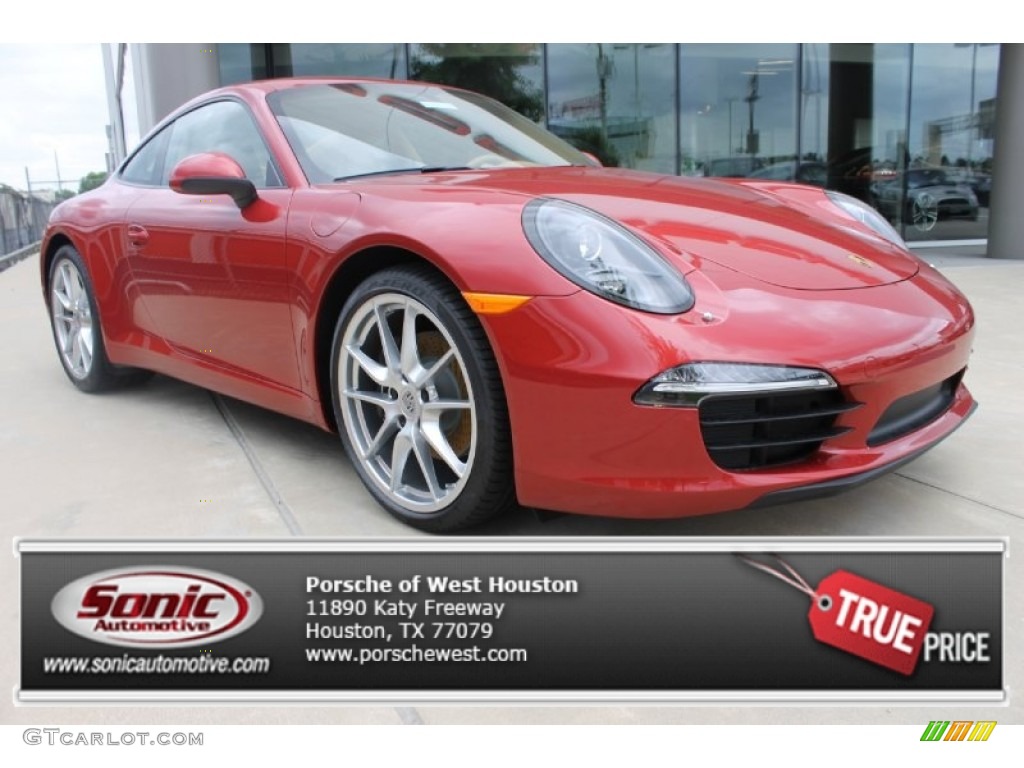 Amaranth Red Metallic Porsche 911