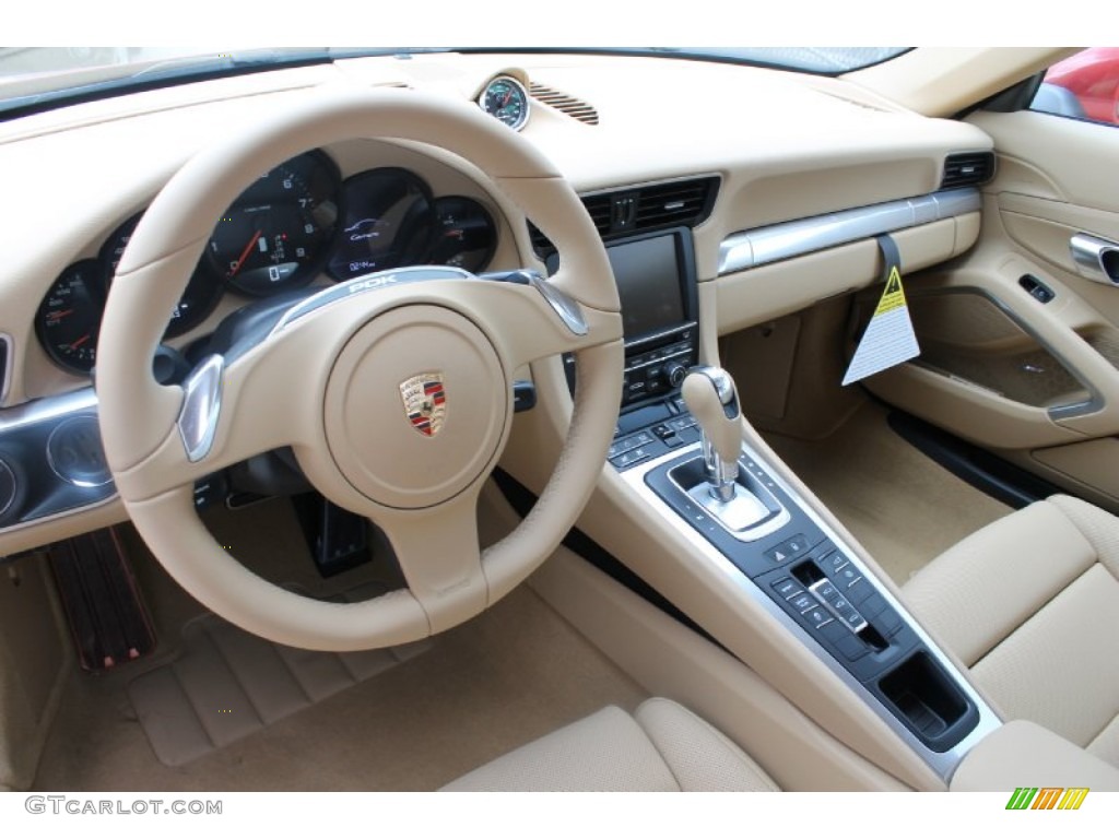 2013 911 Carrera Coupe - Amaranth Red Metallic / Luxor Beige photo #11