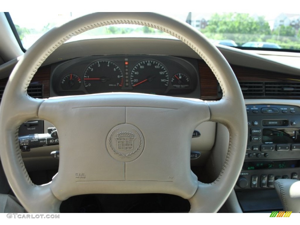 1999 Cadillac Eldorado Coupe Neutral Shale Steering Wheel Photo #82162003